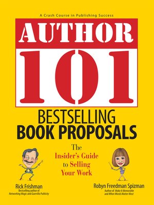 Author 101 Bestselling Book Proposals - ebook